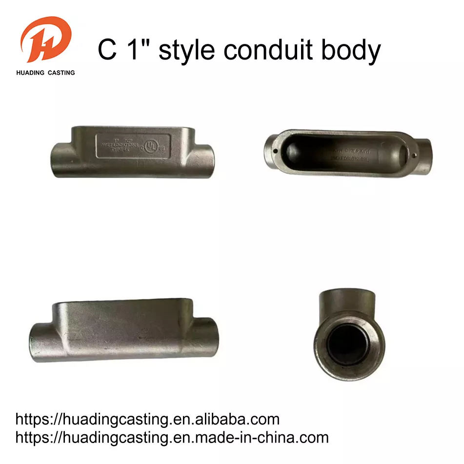 Cスタイルのコンジットボディ